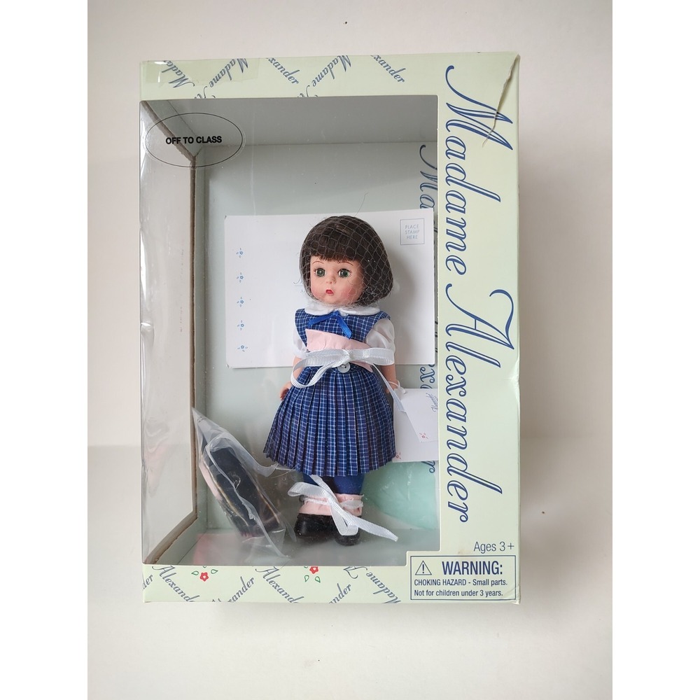 Madame Alexander doll with box Off‎ to Class
